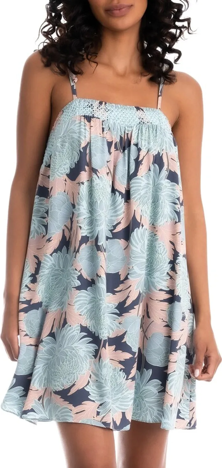Leucadia Smocked Floral Chemise