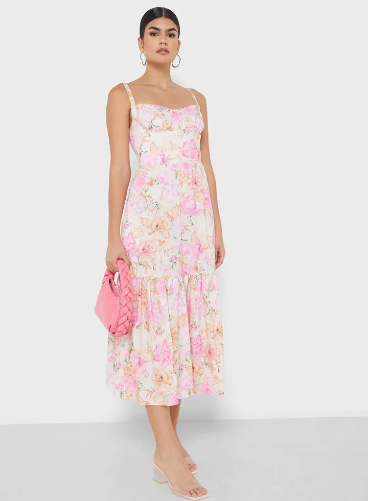 Floral Print Dress