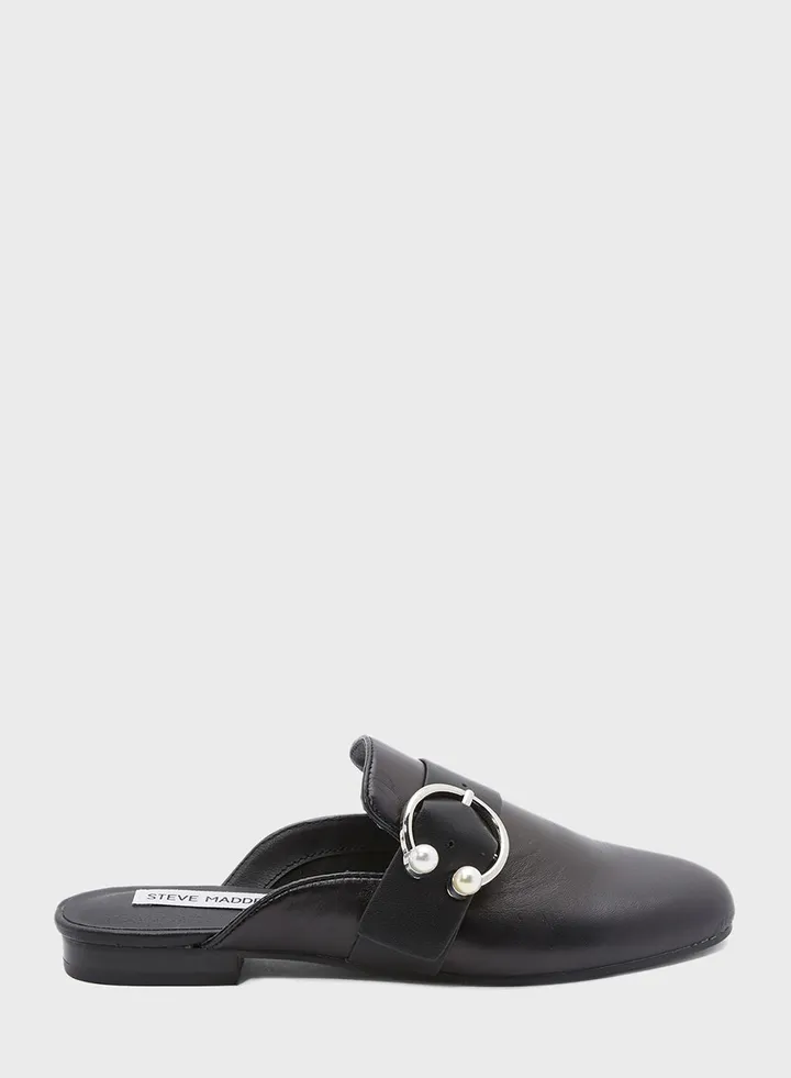 Hilary Loafer Mule Shoes