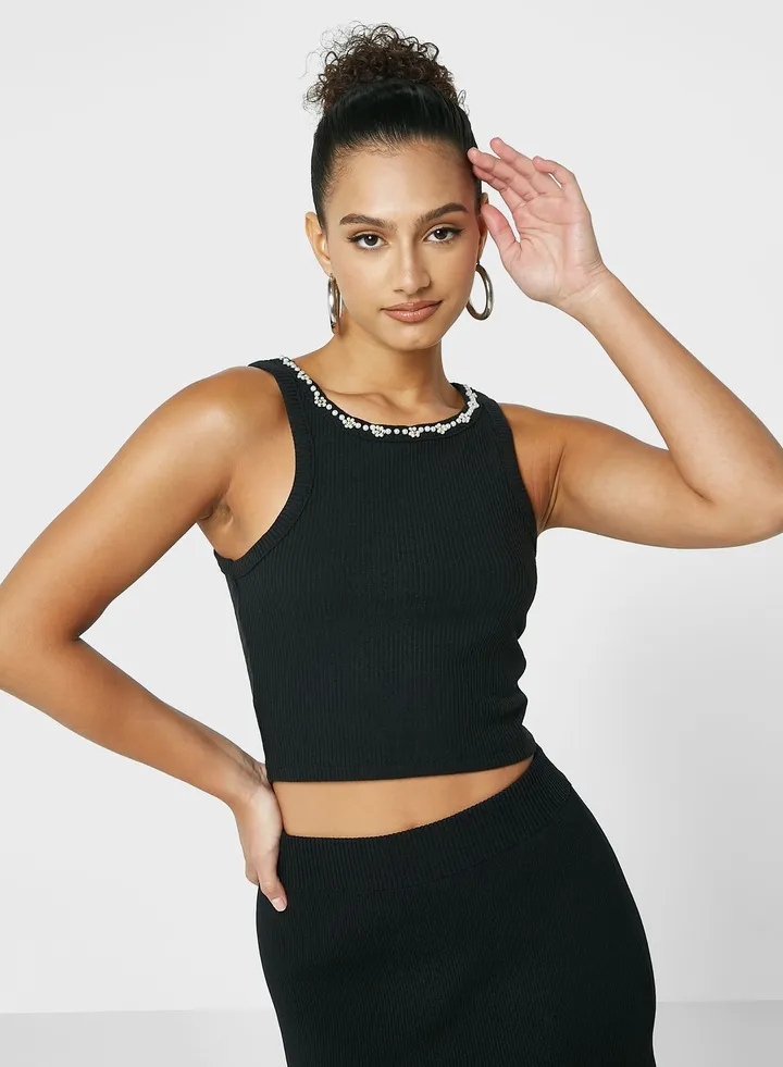 Embellished Tank