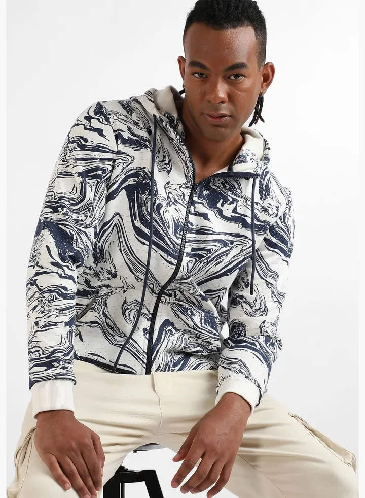 Printed Hoodie