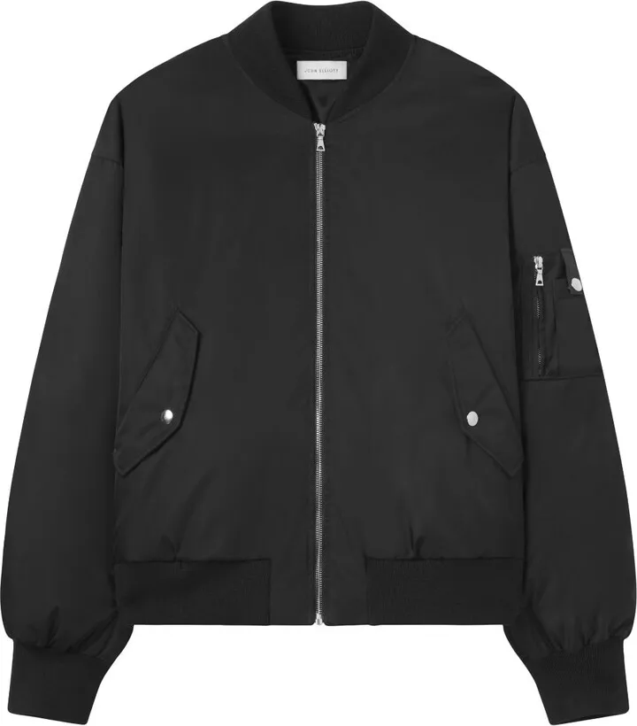 Zip-Up Bomber Jacket