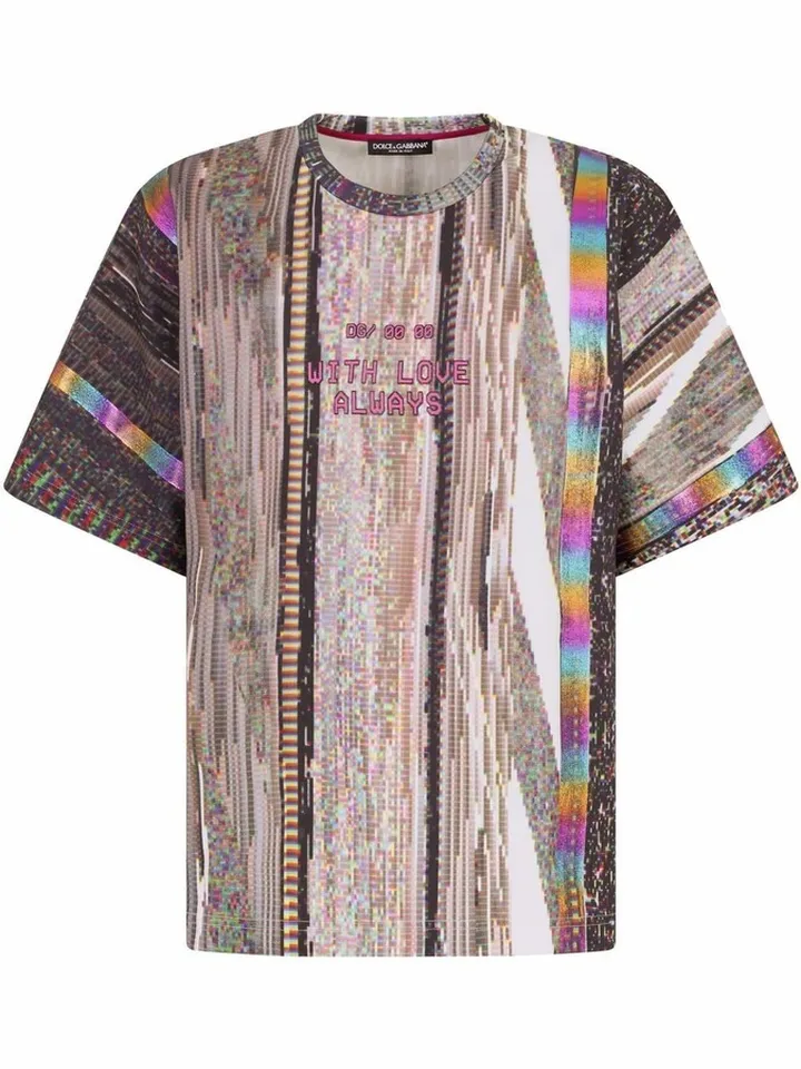 graphic-print short-sleeve T-shirt