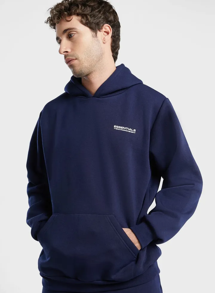 Lounge Regular Pocket Hoodie