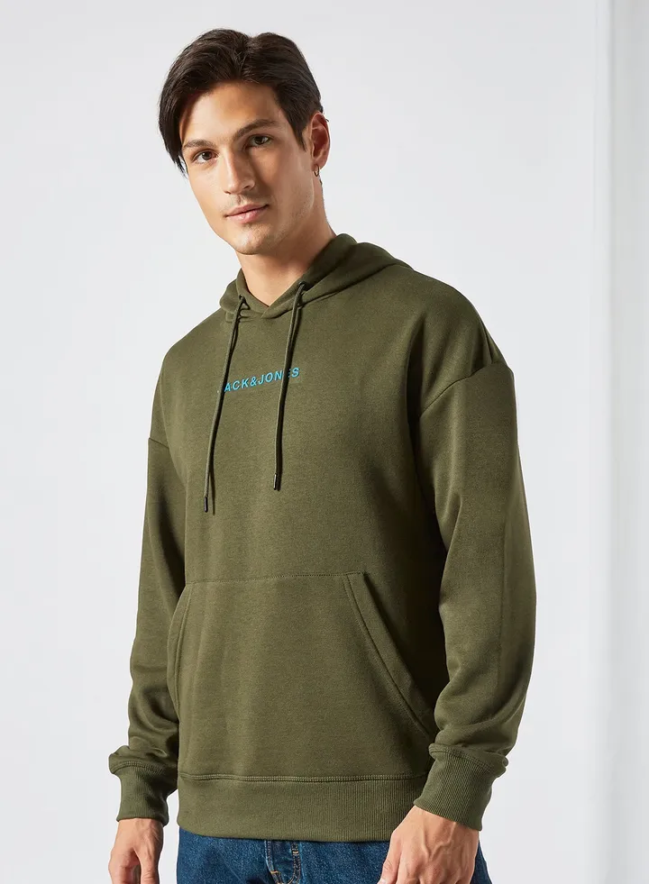 Casual Logo Hoodie