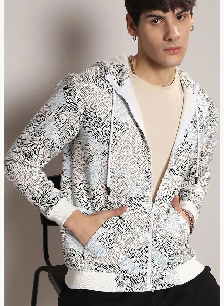 Printed Hoodie