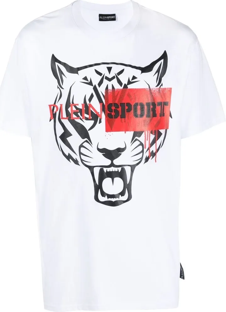 graphic-print short-sleeved T-shirt