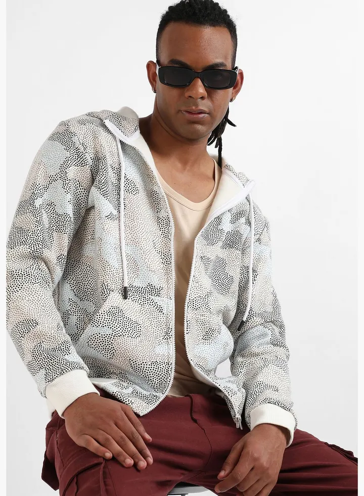Printed Hoodie