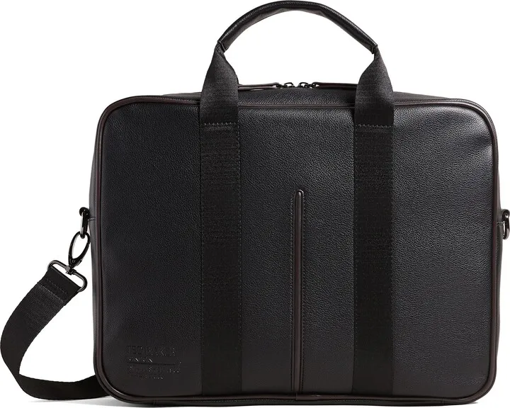 Joshey Faux Leather Document Bag