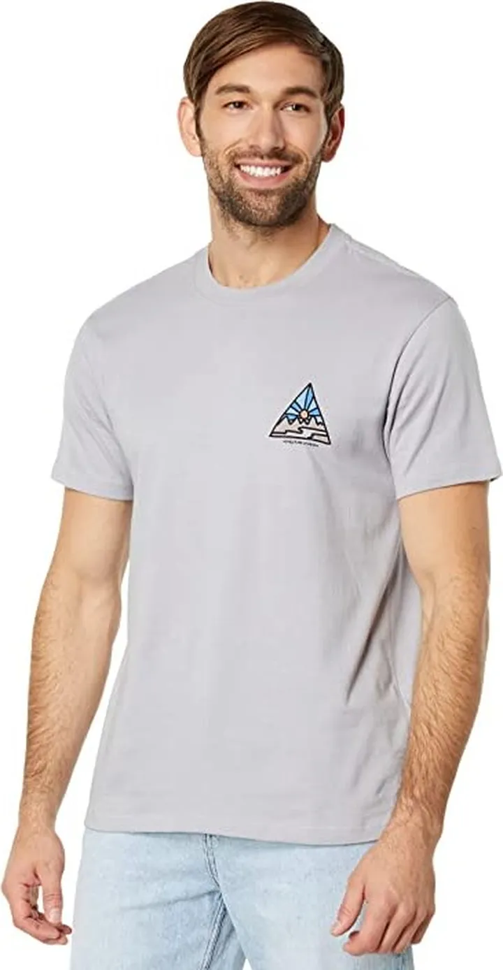 Billabong Shine Short Sleeve Tee (Grey Violet) Men's T Shirt