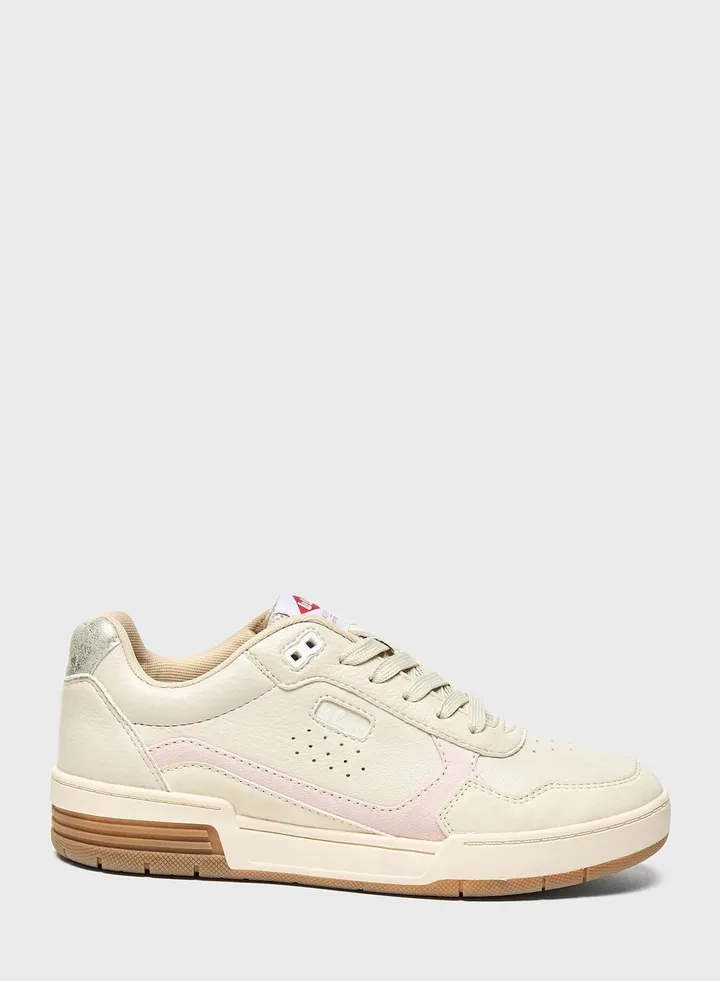 Lace Up Low Top Sneakers