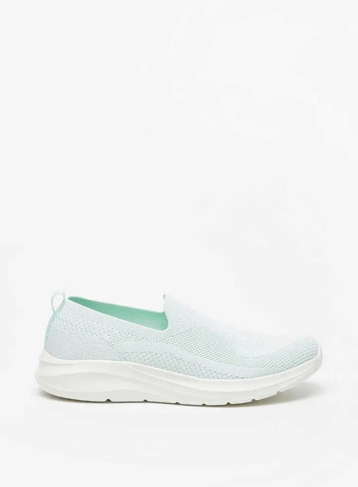 Women Textured Slip On Sports Shoes