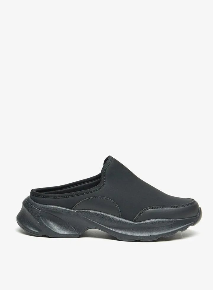Women's Textured Mule Casual Shoes Sneakers