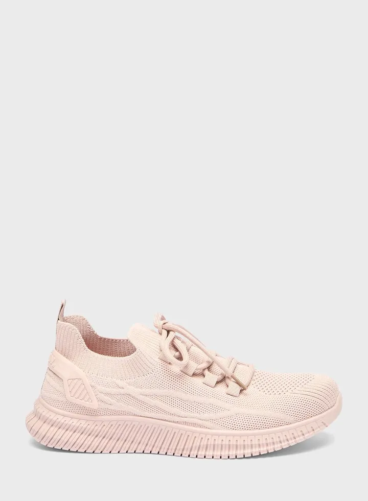 Lace Up Low Top Sneakers