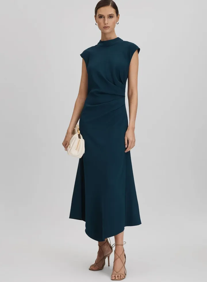 Mesh Tiered Dress