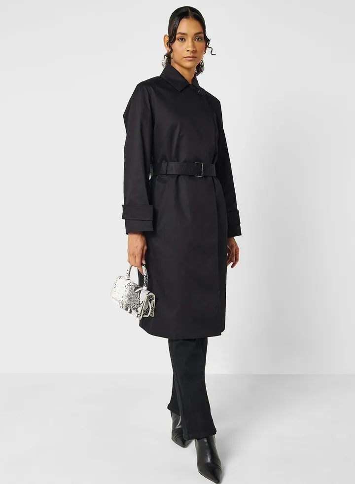 Longline Trench Coat