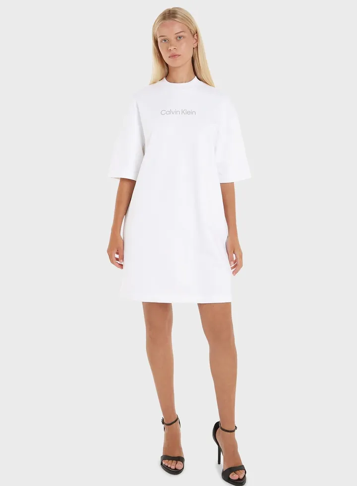 Logo Knitted Dress