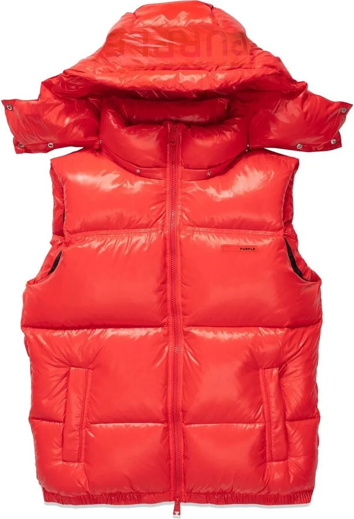 Logo Patch Puffer Vest