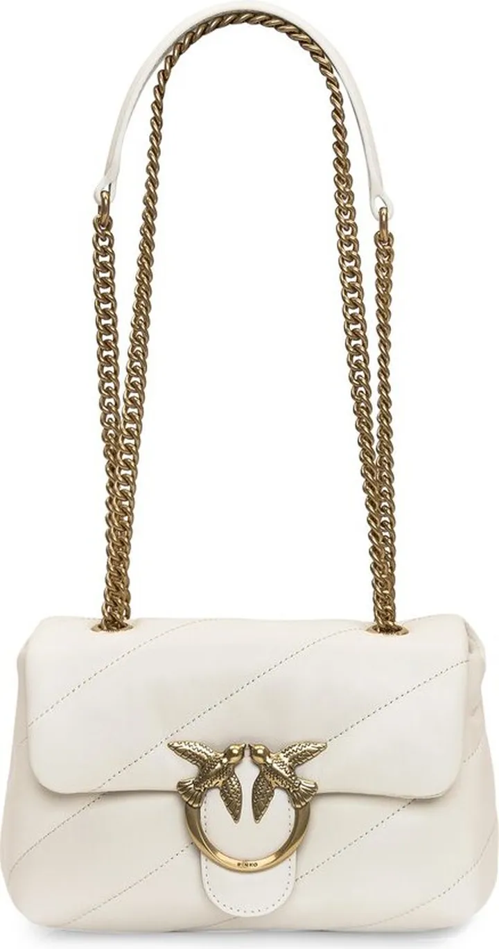 Pinko Love Mini Puff Logo Plaque Shoulder Bag