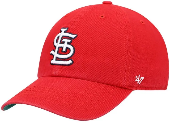 Men's Red St. Louis Cardinals Team Franchise Fitted Hat