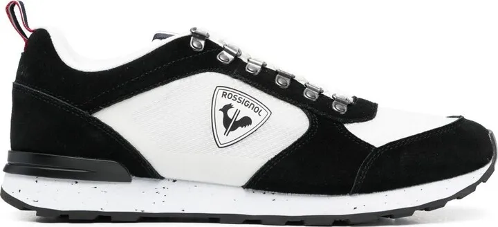 Panelled-Design Low-Top Sneakers