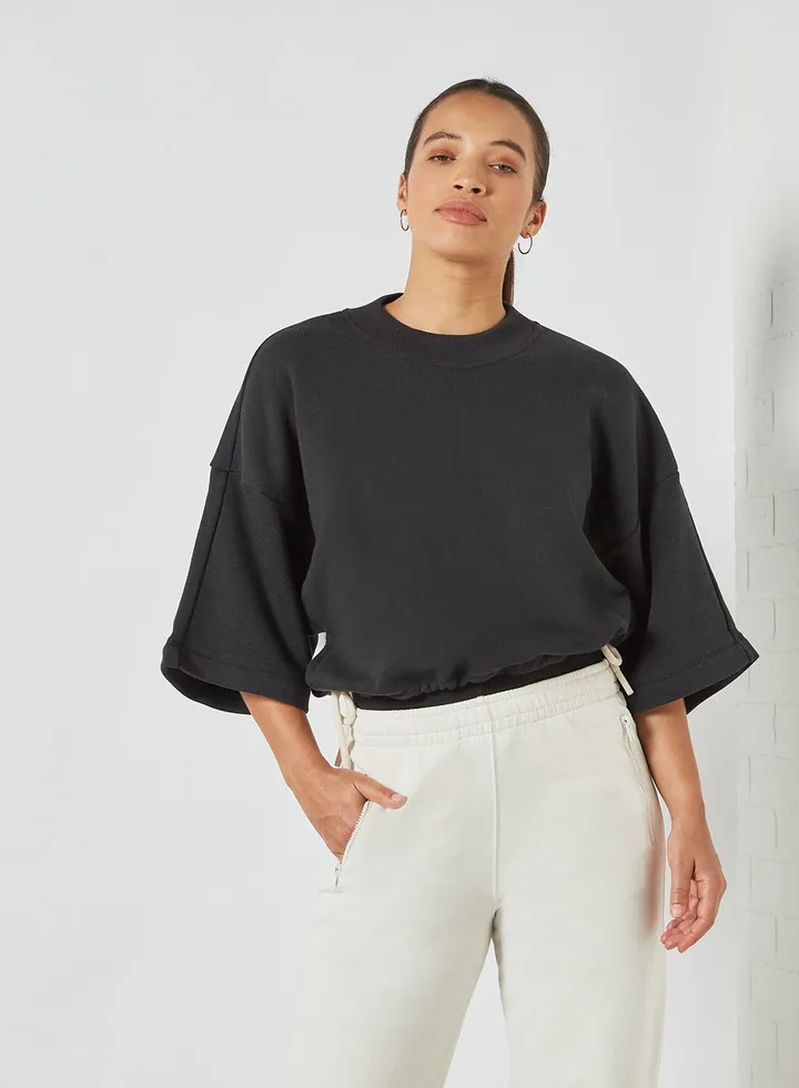 Studio Lounge Fleece Top