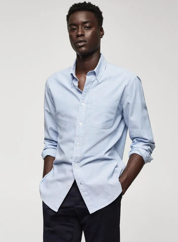 Stripe Regular Fit Shirt
