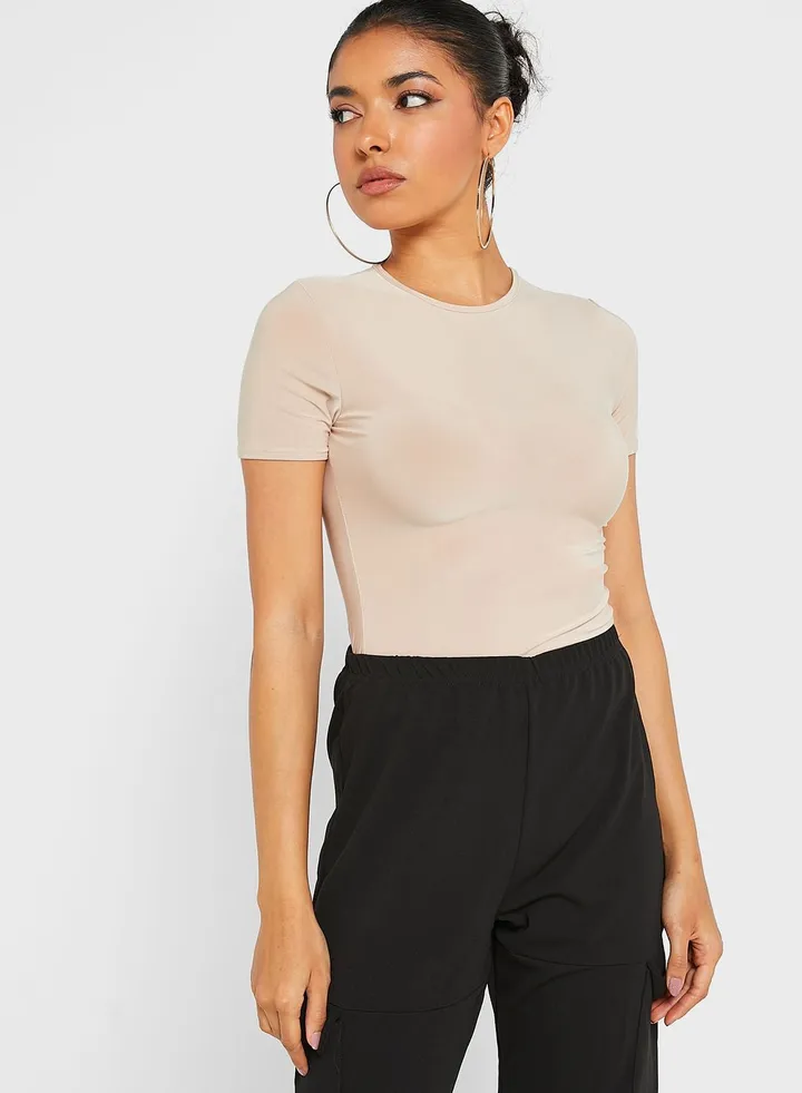 Crew Neck T Shirt