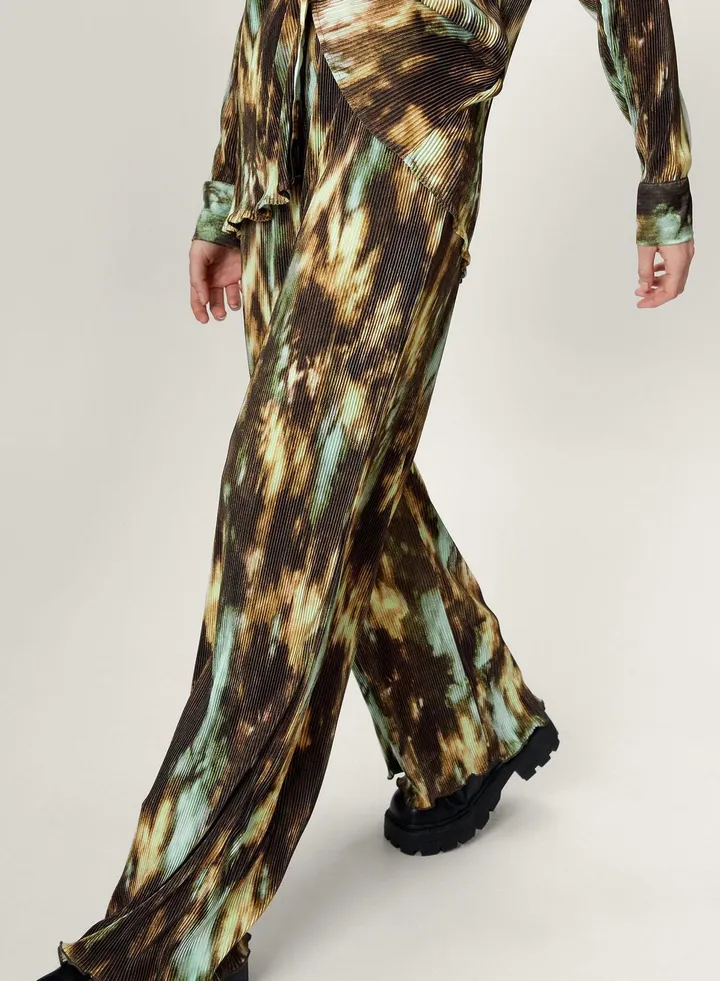 Tie Dye High Waist Pants