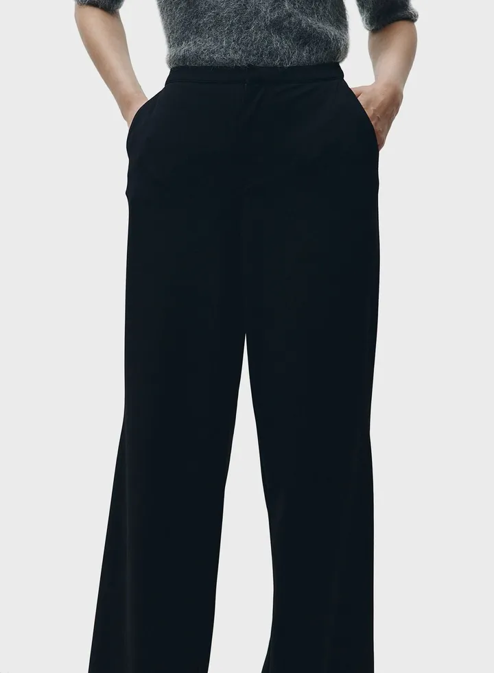 Jersey Crepe Trousers