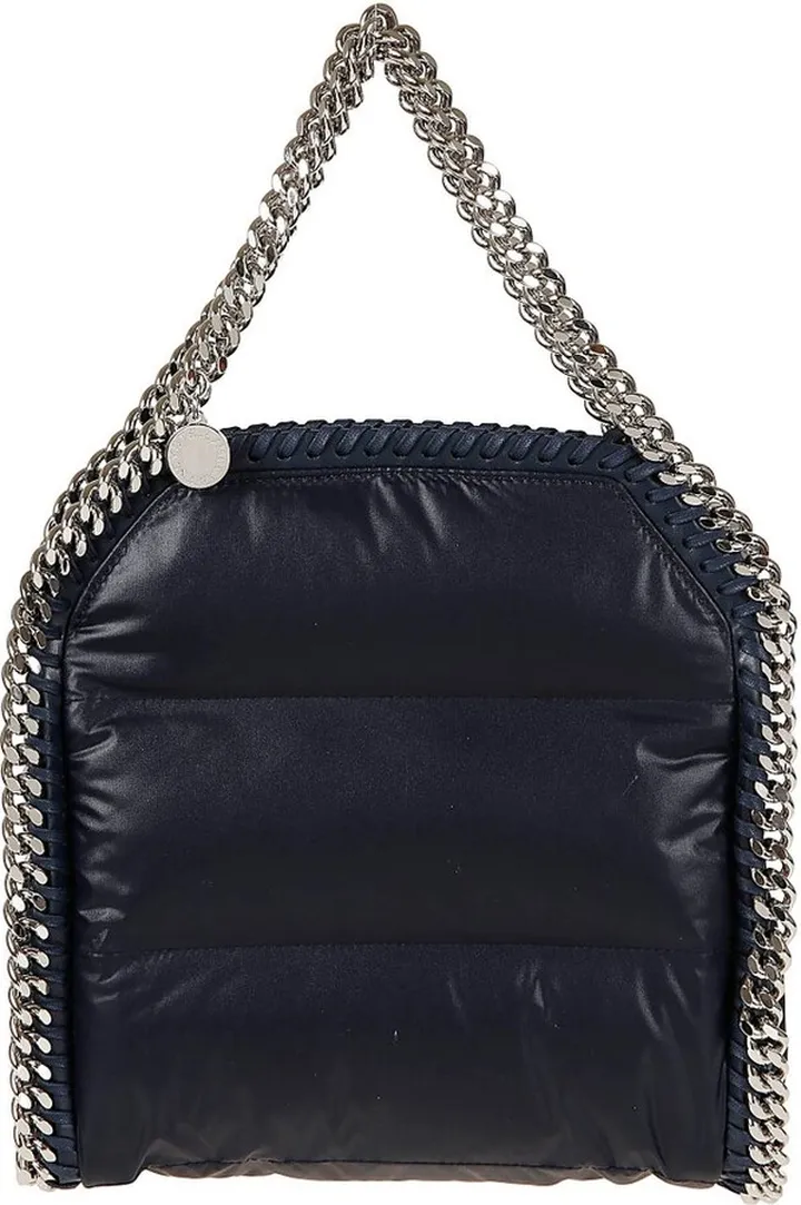 Stella McCartney Falabella Chain Embellished Quilted Tote Bag