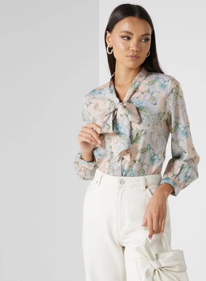 Floral Print Blouse