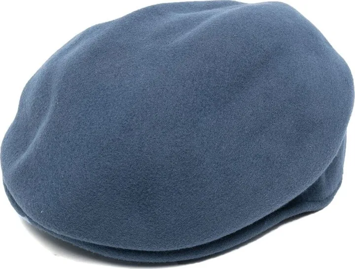 Logo-Embroidered Baker-Boy Cap