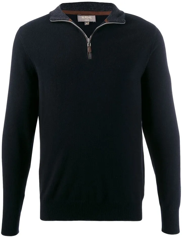 Zipped Detail Sweater
