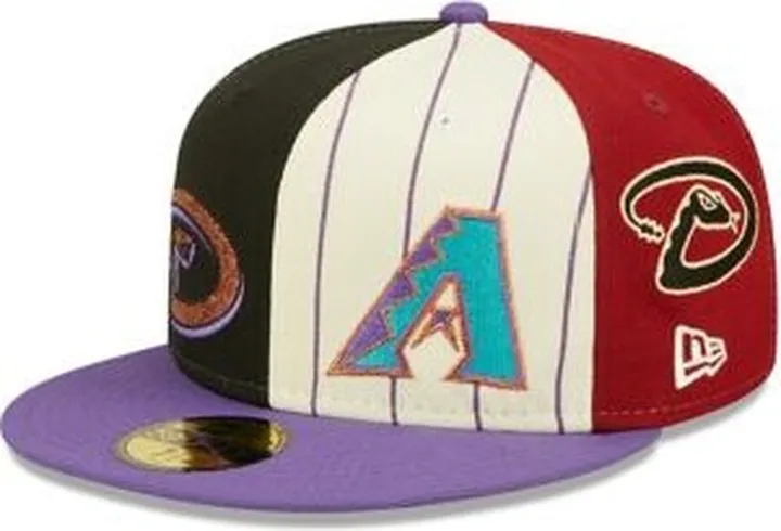 New Era 59FIFTY Arizona Diamondbacks Logo Pinwheel Fitted Hat