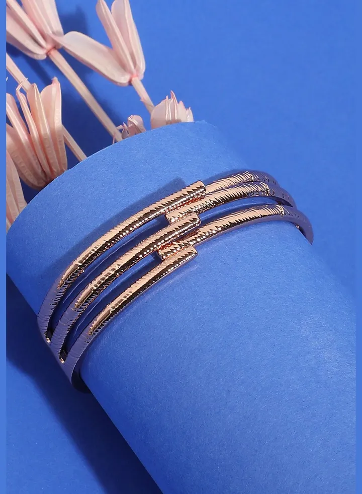 Gold Plated Designer Party Wear Bracelet For Women