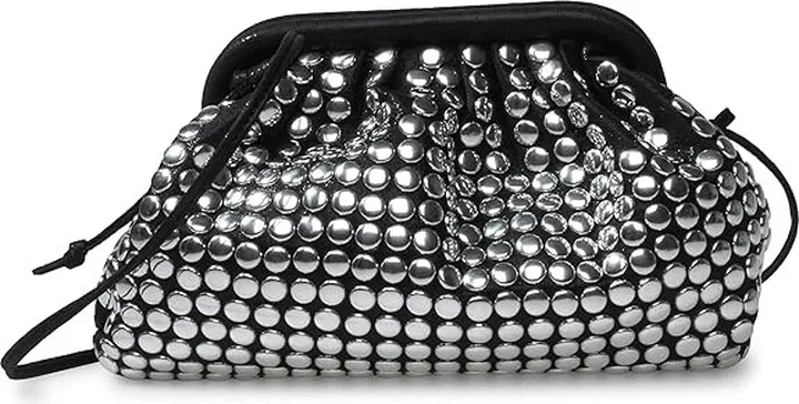 Steve Madden Nikki-M Pouch Crossbody (Black) Cross Body Handbags