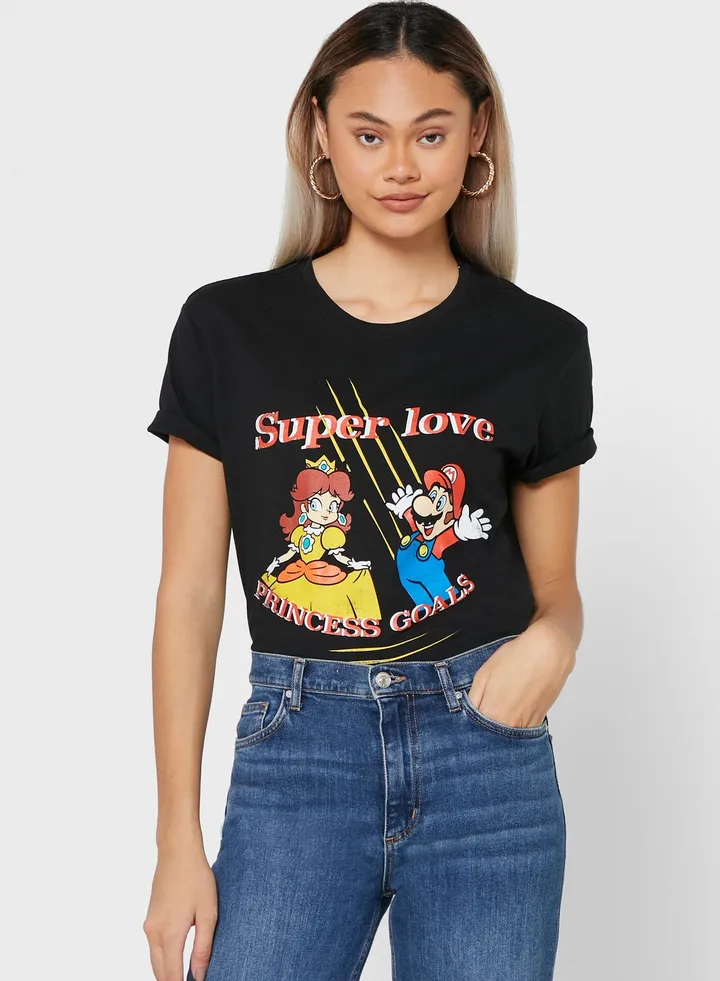 Nintendo Super Mario Love T-Shirt