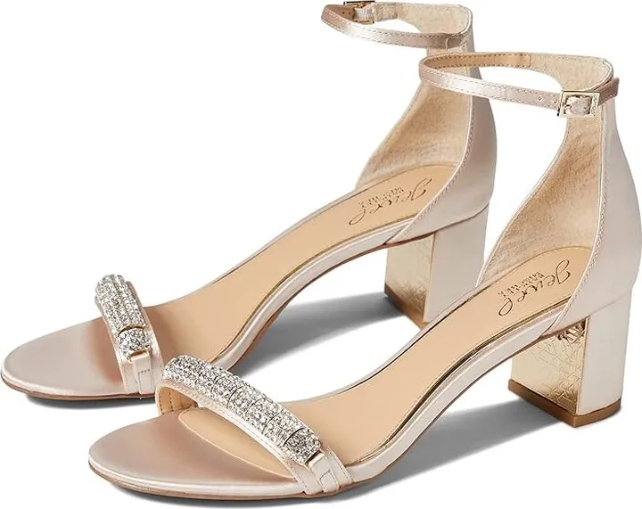 Jewel Badgley Mischka Ramsay (Champagne) Women's Shoes