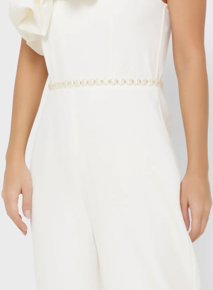 Shell Detail Chain Belt