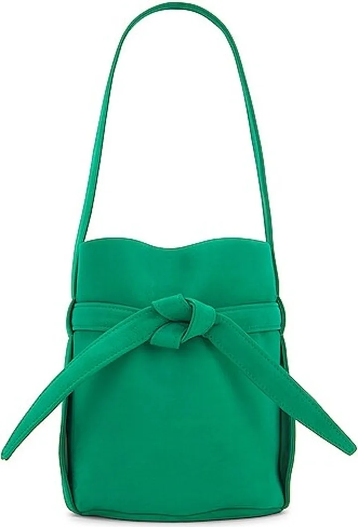 The Row Mini Leo Bag in Green