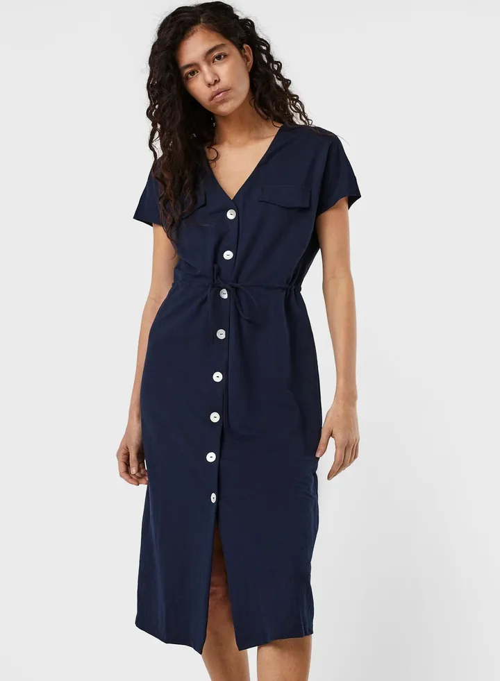 Midi Shirt Dress