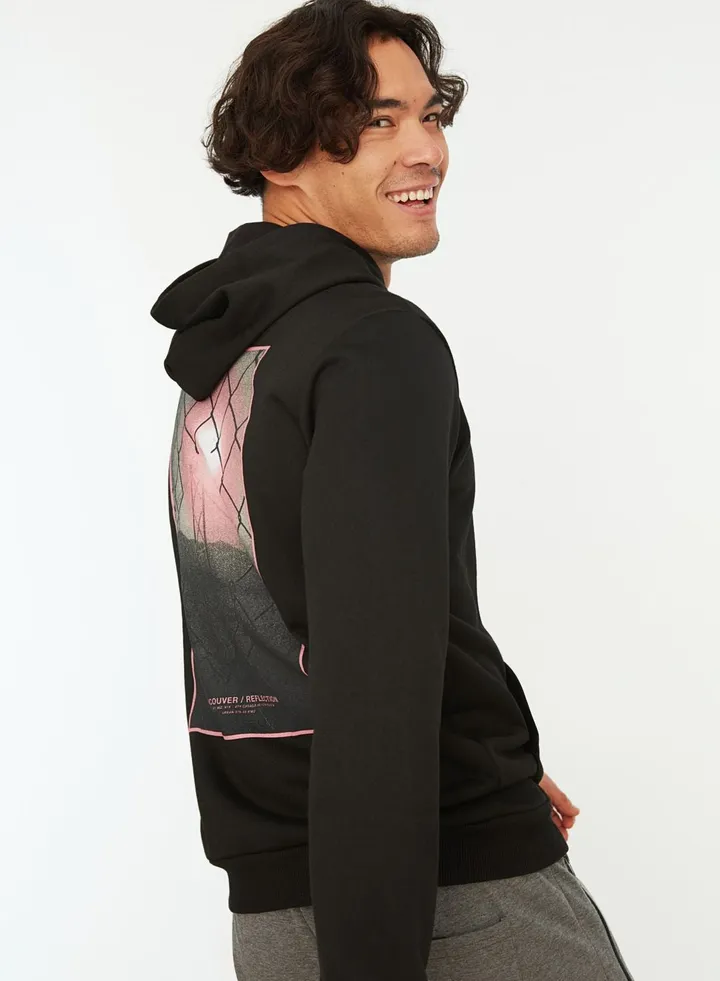 Back Print Hoodie