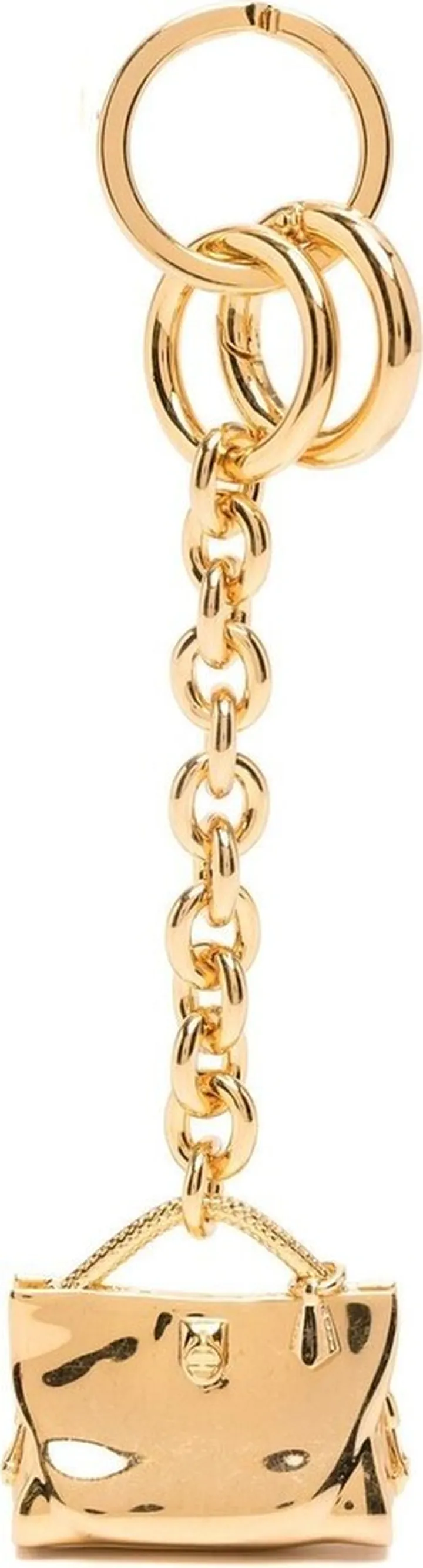 Iris charm-detail keyring
