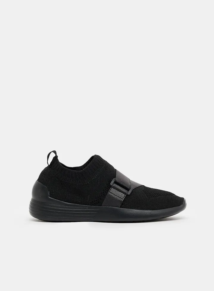 Cross Strap Slip-On Sneakers