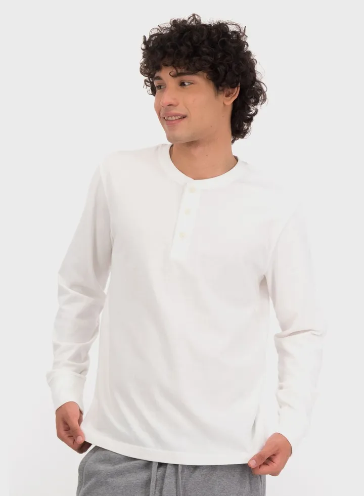 Logo Henley T-Shirt