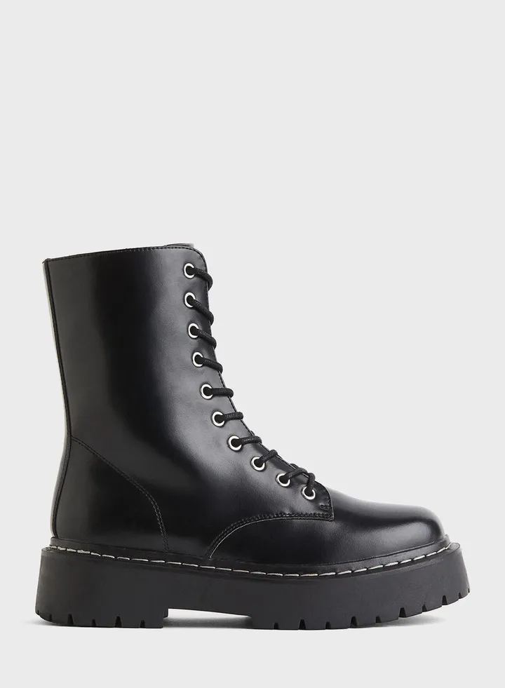 Lace Up Boots