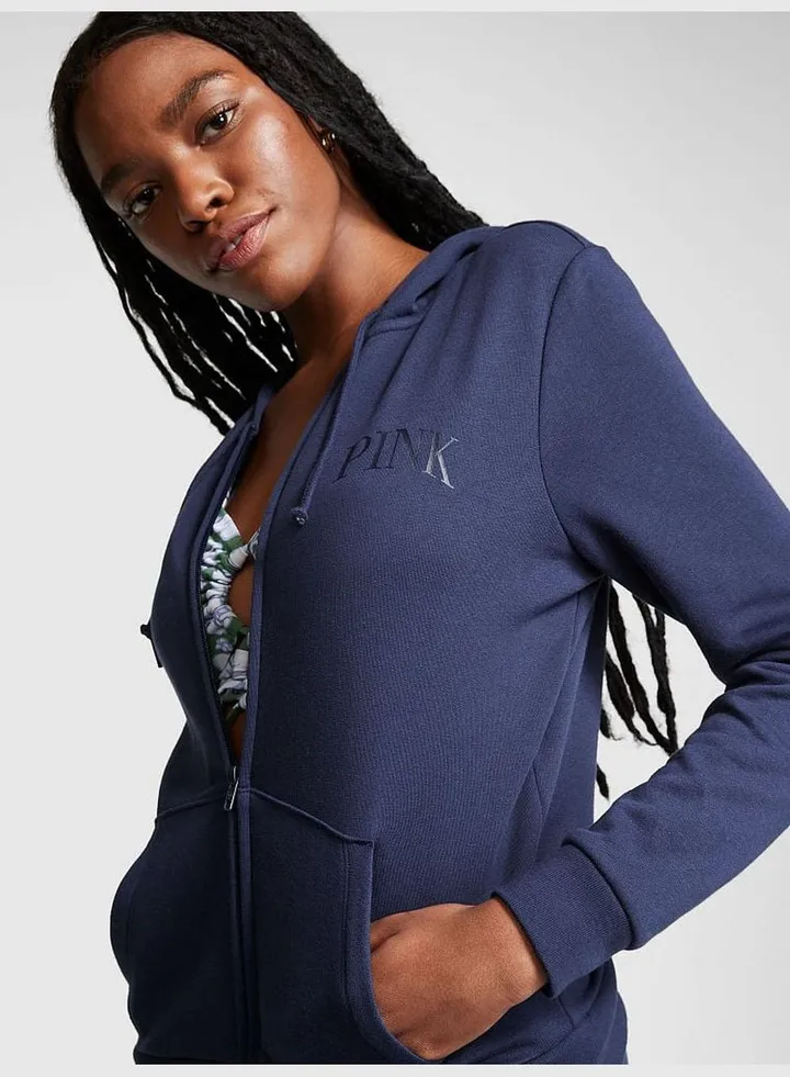 Fleece Zip-Up Everyday Hoodie
