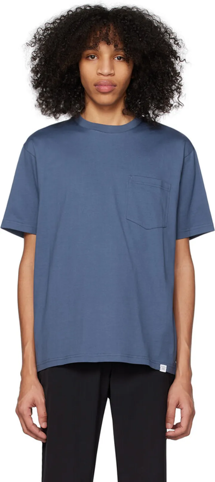 NORSE PROJECTS Blue Johannes T-Shirt
