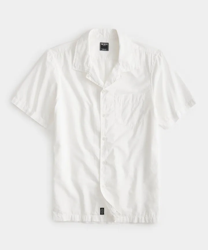 Short Sleeve Summerweight Favorite Shirt in White